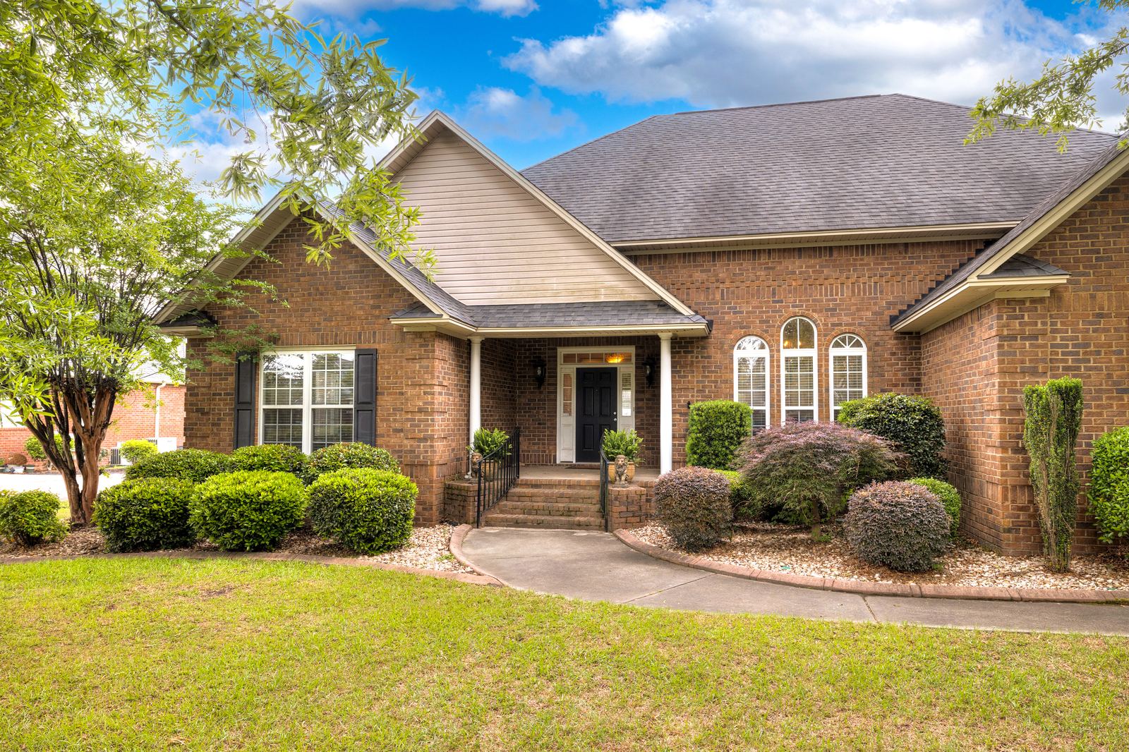Brick home exterior in Sumter, SC
